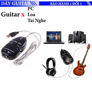 Cáp USB Guitar Link kết nối đàn guitar với máy tính PC laptop