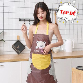Tạp Dề, Tạp Dề Nấu Ăn Chống Thấm Nước, Chống Bám Bẩn Họa Tiết Đáng Yêu PAPAA.HOME