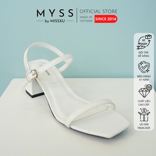 Giày sandal nữ quai mảnh ngang 5cm thời trang MYSS - SD36