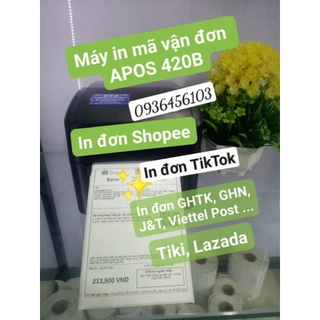 Máy in đơn hàng Shopee, Viettel Post, J&amp;T...420B