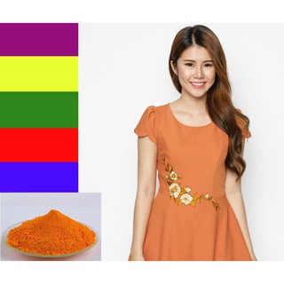 Màu NHUỘM Quần áo màu Da CAM (gói tiêu chuẩn)