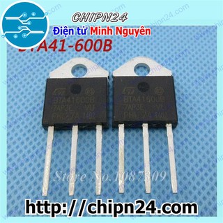 [1 CON] Triac SCR BTA41-600B TO-3P 40A 600V (BTA41-600 BTA41)