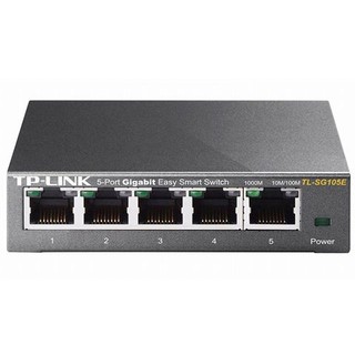 [Mã 153ELSALE2 giảm 7% đơn 300K] Bộ chia mạng 5 cổng TP-Link TL-SG105E dòng Smart Switch