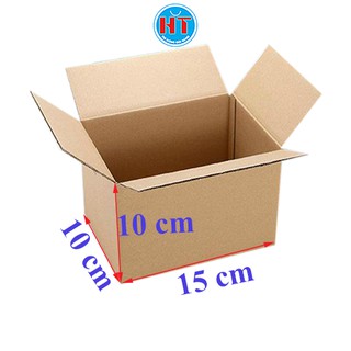 Hộp carton đóng hàng 15x10x10 cm - giá xưởng