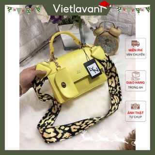 Túi Lyn dây thổ cẩm xuất dư kèm ví