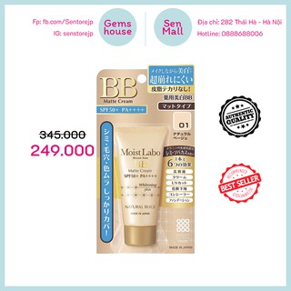 (HÀNG CHÍNH HÃNG) KEM NỀN MEISHOKU MOIST LABO BB MATTE CREAM