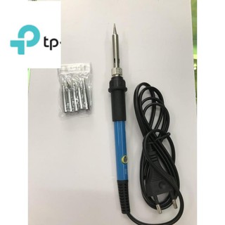 Tay Hàn, mỏ hàn nhiệt  Mỏ Hàn 60W TQ936 điều chỉnh nhiệt độ tặng 5 Đầu Mũi Hàn