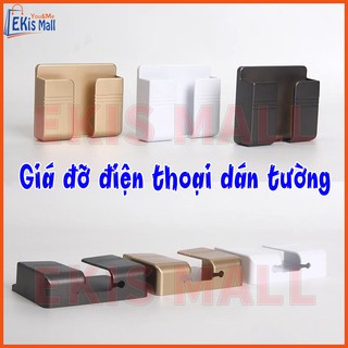 Giá đỡ điện thoại dán tường Kệ treo điện thoại remote tiện ích