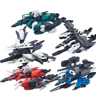 Mô hình Gunpla HG BD:R Core I II Gundam Veetwo Earthree Marsfour Uraven Daban