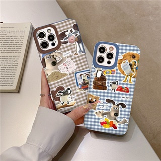 Ốp IPHONE Chó và Cừu vui nhộn ốp lưng iphone 13promax 6 6plus 7 plus 8 x xr xsmax 11 promax 12 pro max 11pro vuông