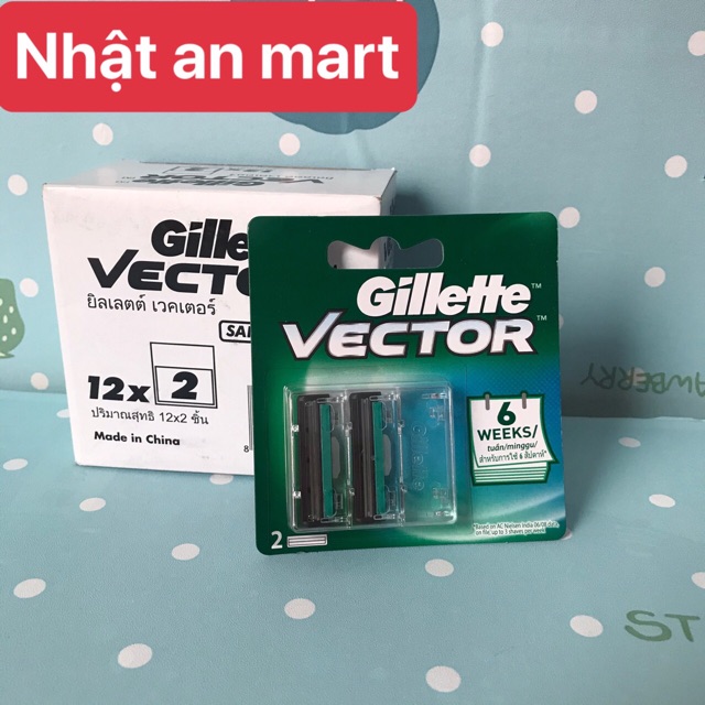 Lưỡi dao cạo dâu 2s gillette vector
