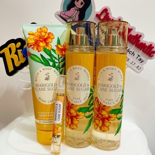 MARIGOLD &amp;CANE SUGAR - Xịt Thơm Body Mist Bath &amp; Body Works Usa