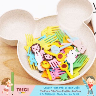Combo 10 Dĩa Ăn Hoa Quả Hình Động Vật Ngộ Nghĩnh A197