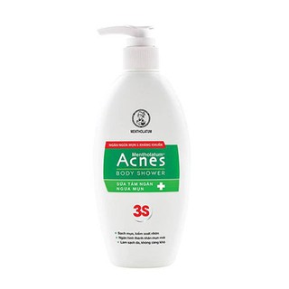 Sữa tắm Acnes Body Shower 3S- Hỗ trợ làm sạch da, ngăn ngừa mụn, sạch mụn, da mịn màng