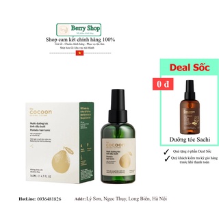 Nước dưỡng tóc tinh dầu bưởi(pomelo hair tonic)Cocoon 140ml