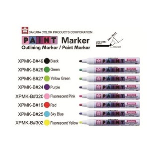 Bút sơn Sakura Paint Marker XPMK-B 2.0mm- Bút vẽ trang trí lên mọi chất liệu không xóa được