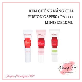 Kem Chống Nắng Cell Fusion C SPF50+ PA++++ Minisize 10ml