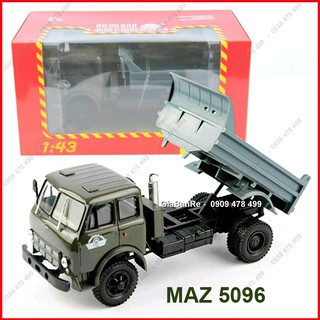 Xe Mô Hình Xe Vận Tải Quân Sự Hạng Nặng Ben Maz 5096 - 1975 - Tỉ Lệ 1:43 -  4310.3