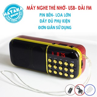 Máy nghe thẻ nhớ, USB, FM, máy tắm ngôn ngữ, học tiếng anh