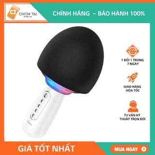 Micro karaoke kèm loa Bluetooth Hoco BK7