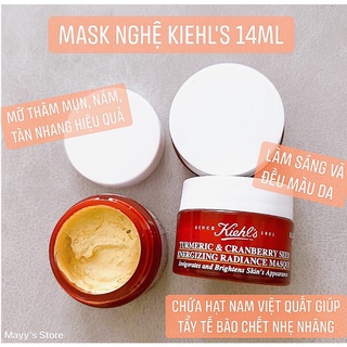 Mặt nạ Nghệ KIEHL'S Turmeric &amp; Cranberry Seed