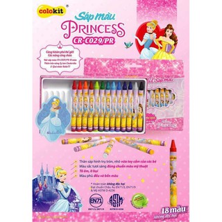 BÚT SÁP 18 MÀU PRINCESS - COLOKIT