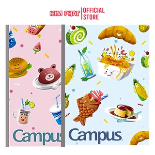 Vở kẻ ngang Campus Food 80/120 Trang