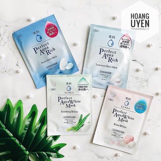 Mặt nạ Senka Soothing white/ Bouncy bright/ Bouncy moist/ Extra moist/ Luminous moist/ Extra white