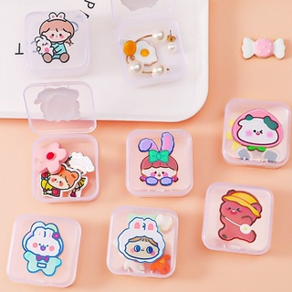 Hộp Nhựa Trong Suốt Mini - Hộp Đựng Trang Sức Phụ Kiện Nhỏ Xinh Tiện Lợi Molangshop