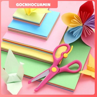 ấy Gấp Origami, Giấy Thủ Công Gấp Hạc Hoa( 7*7cm. 10 màu 100 tờ)