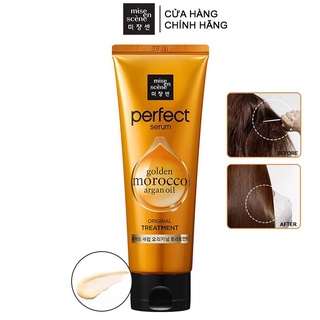 Ủ Tóc mềm mượt. bóng khoẻ, Phục Hồi Hư Tổn Mise En Scene Miseenscene Perfect Serum Orginal Treatment 180ml