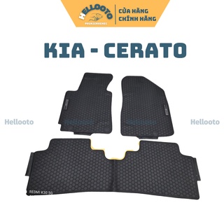 Thảm Lót Sàn Cao Su Xe Kia Cerato 2019 2020 2021 2022 hàng đúc ko Mùi