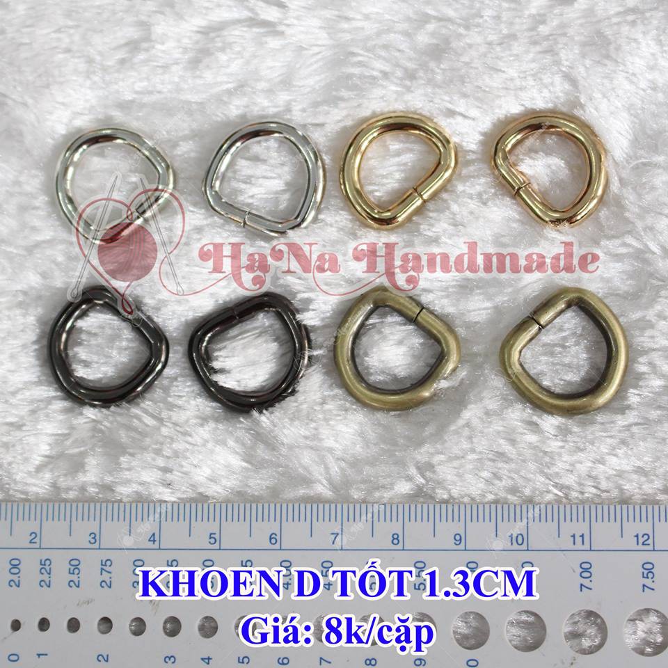 khoen D 1.3cm tốt 15k/cặp