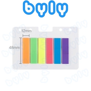 [Ship hỏa tốc] Giấy Note 6 Màu / 10 Màu Phân Trang - Sticky Note BAOKE TZ5013 - TZ5014
