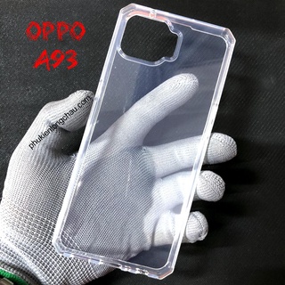 Ốp Lưng Oppo A93/F17 Pro Dẻo Trong Suốt Viền Vuông Chống Sốc Cao Cấp