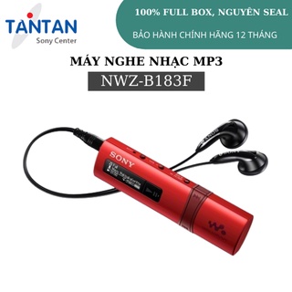 Máy Nghe Nhạc - MP3 Sony NWZ-B183F | 4GB - Định dạng MP3/ WMA - FM - Màn hình OLED - Pin:23h - Sạc nhanh - Cổng USB