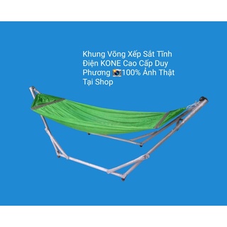 [GIÁ HỦY DIỆT]⭐Khung võng sắt Kone sơn tĩnh điện Duy Phương cao cấp, combo khung võng kèm võng lưới giá tốt hàng loại 1