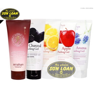 [Hàng chính hãng]Gel tẩy da chết Arrahan Peeling Hàn quốc làm trắng da cho cả mặt và body,đủ mùi hoa quả,thảo dược 180ml