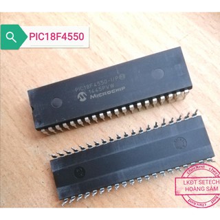 Vi điều khiển vi xử lý PIC18F4550-I/P 40 chân chính hãng MicroChip