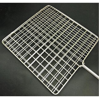 Vỉ Nướng Bằng Inox Kẹp Nướng Chả Thịt Cá 3 Size