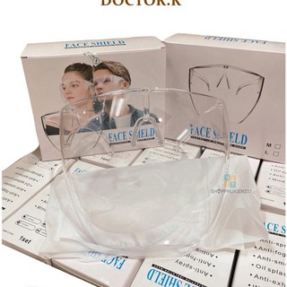Mắt kính bảo hộ trong suốt chống bụi, chống giọt bắn full mặt bảo vệ mắt BEE1493