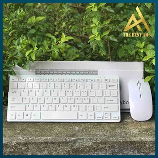 Bộ Combo Bàn Phím Và chuột Chuột Không Dây Mini - Bàn Phím Bluetooth Máy Tính Gaming Laptop Cơ Chuyên Game
