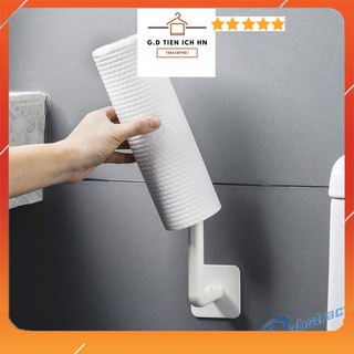 Móc treo đồ đa năng dán tường hình chữ L tiện dụng