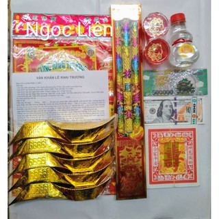 Giấy cúng khai trương (combo)