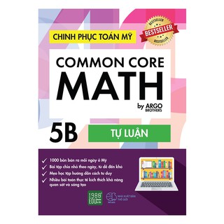 Sách - Common Core Math-Chinh phục Toán Mỹ 5B