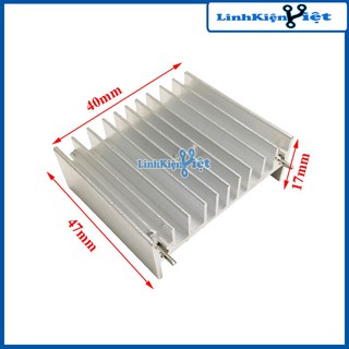 Tản Nhiệt Nhôm 47x17x40mm