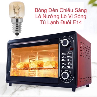 Bóng Đèn Chiếu Sáng Lò Nướng Chịu Nhiệt Cao Đuôi E14 15w 220v Thay Đèn Tủ Lạnh Lò Nướng Sanaky