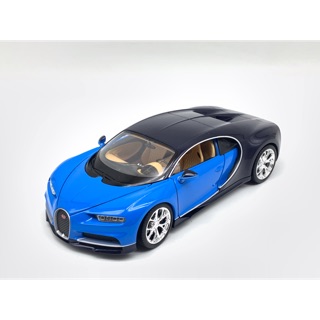 Xe Mô Hình Bugatti Chiron 1:24 Welly ( Xanh )