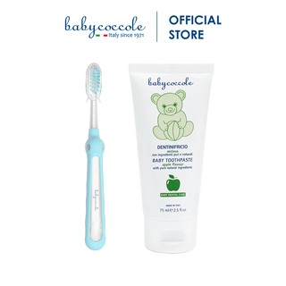Kem Đánh Răng + Bàn Chải Đánh Răng cho Bé Babycoccole 12M+