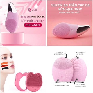 [FREESHIP] MÁY RỬA MẶT 2IN1 KÈM GƯƠNG - LACO PROMAX - LUNA MINI
